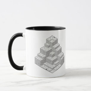 Caneca Blocks Maze Quebra-cabeça Mug