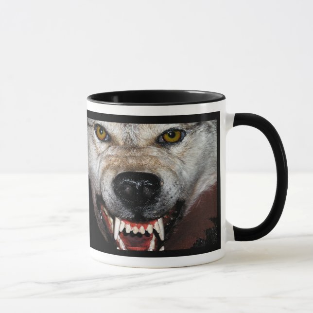 Caneca Bloco de lobo (Direita)