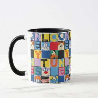 Caneca Blocos do Verificador de Caracteres LOONEY TUNES™