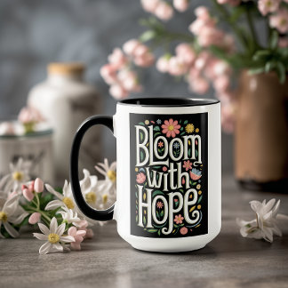Caneca Bloom com Esperança