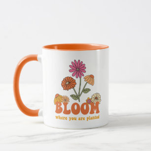 Caneca Bloom onde você está plantado