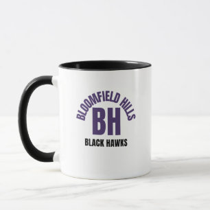 Caneca Bloomfield Colinas Segundo grau Michigan Coffee Mu