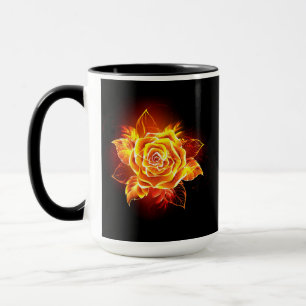 Caneca Blooming Fire Rosa