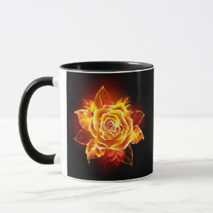 Caneca Blooming Fire Rosa
