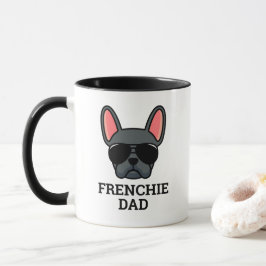 Caneca Blue French Buldog Frenchie Pai Mug