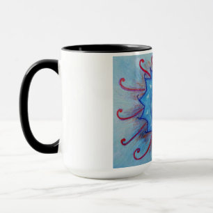 Caneca Blue Mandala Combo Mug