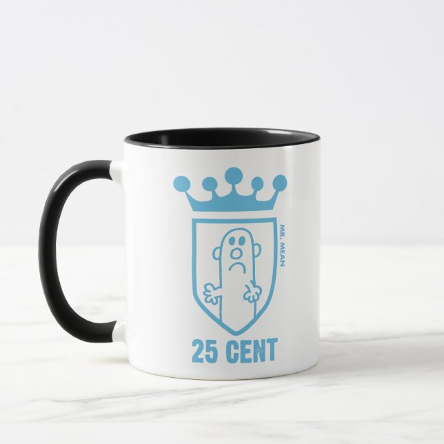 Caneca Blue Mr. Mean Crest & Crown (Esquerda)