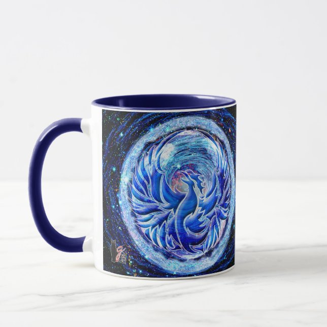 Caneca Blue Phoenix (Esquerda)