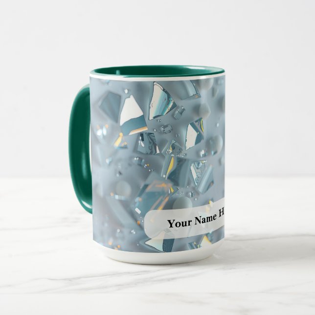 Caneca Blue Prism Pérola Estilhaçar (Frente Esquerda)