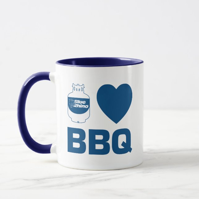 Caneca Blue Rhino "I Heart CHURRASCO" (Esquerda)