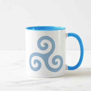 Caneca Blue Triskelion