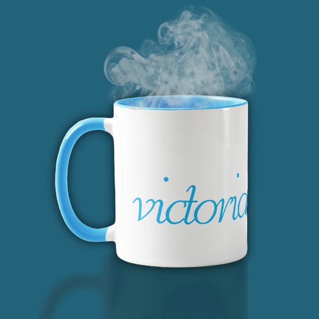 Caneca Blue Victoria (Criador carregado)