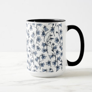 Caneca Bluebells, Harebeldes, Flores