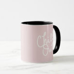 Caneca Blush para Desestressar<br><div class="desc">elemento de design feminino</div>