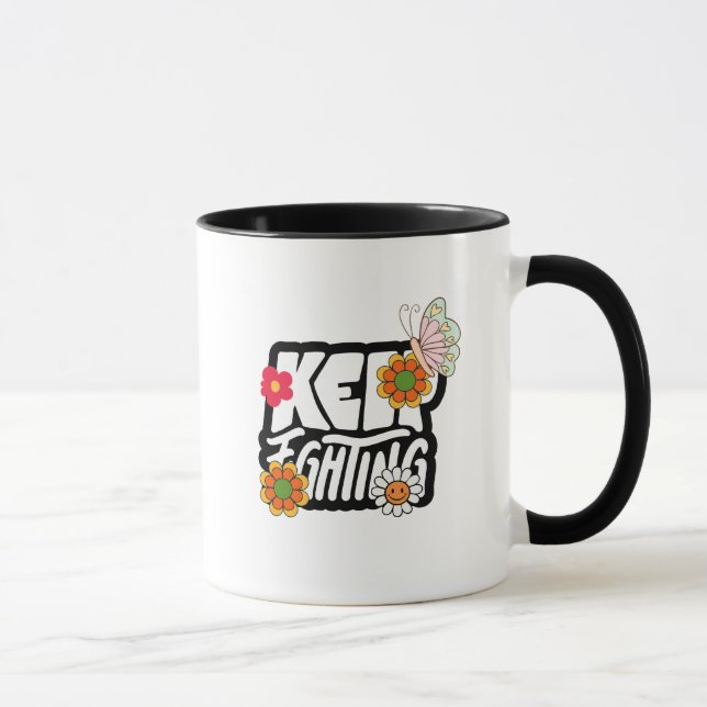 Caneca Boa Ilustração Tipografia Vibes (Direita)