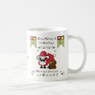 Caneca boa ou de B-a-a-a-d do Natal