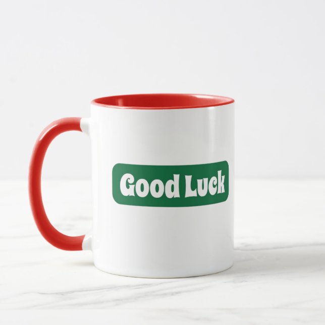 Caneca Boa Sorte Motivacional (Esquerda)
