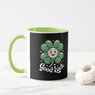 Caneca Boa Sorte Quatro Folha