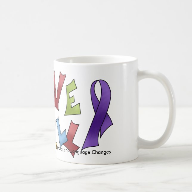 Caneca boa viva da demência Frontotemporal (Direita)