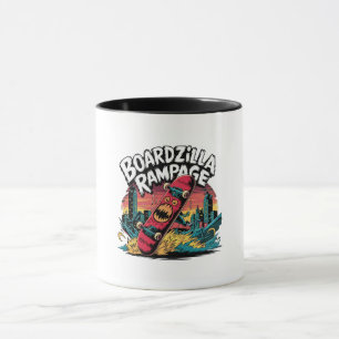 Caneca Boardzilla Rampage Urban Skater Mug