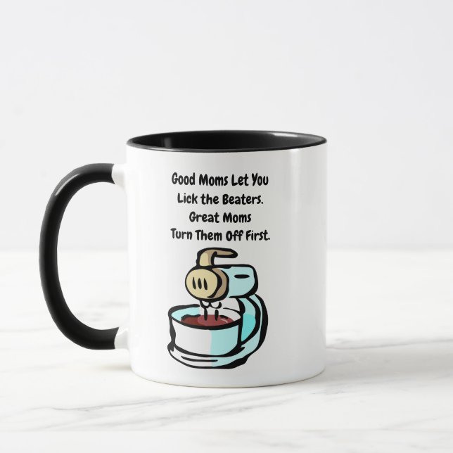 Caneca Boas Mães Permitem que Você Lamba os Batedores (Esquerda)