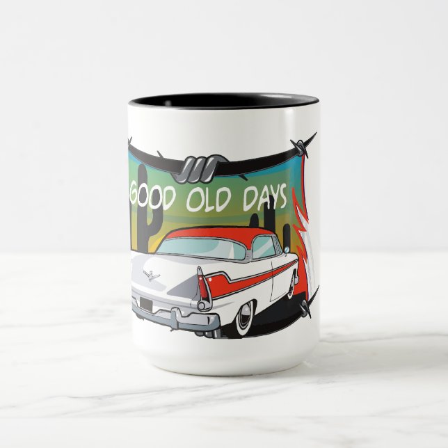 Caneca Boas Velhinhas Carro Clássico (Centro)