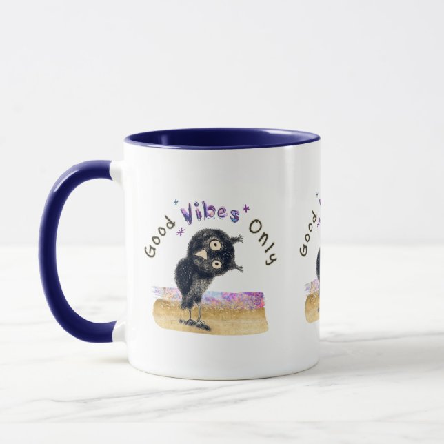 Caneca Boas Víblias Apenas com Coruja Curiosa (Esquerda)