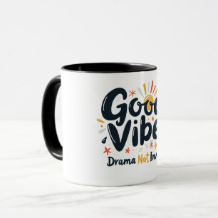 Caneca boas vibrações drama Não convidado