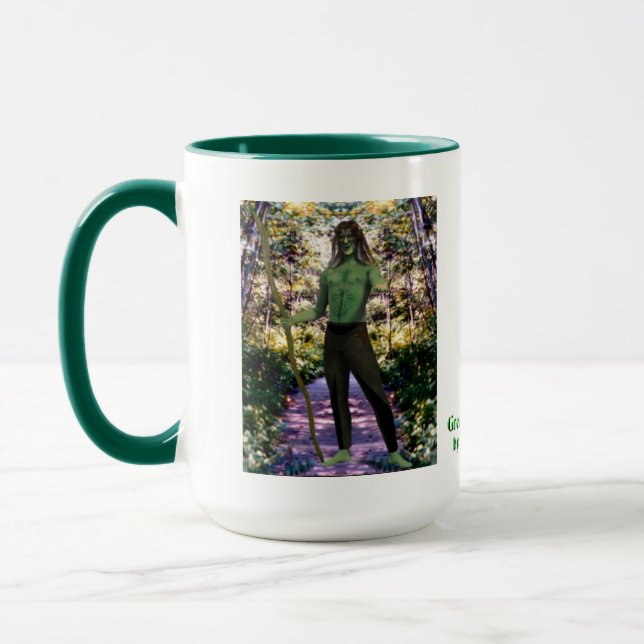 Caneca Boas-vindas ao Homem Verde (Esquerda)
