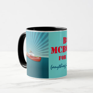 Caneca Boaty McBoatface para Presidente