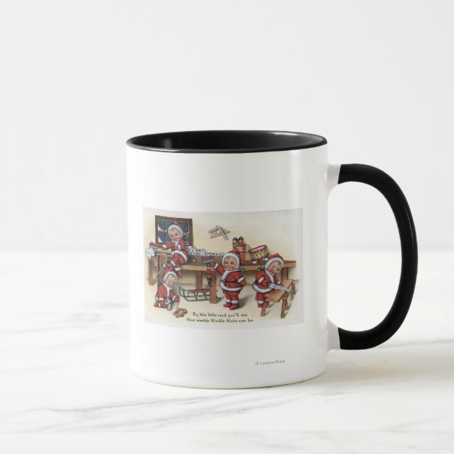 Caneca Boazinhas saudáveis de Natal (Direita)