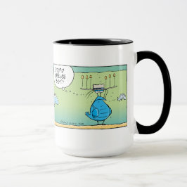 Caneca Bob as lagostas e sua arrolhou o chapéu
