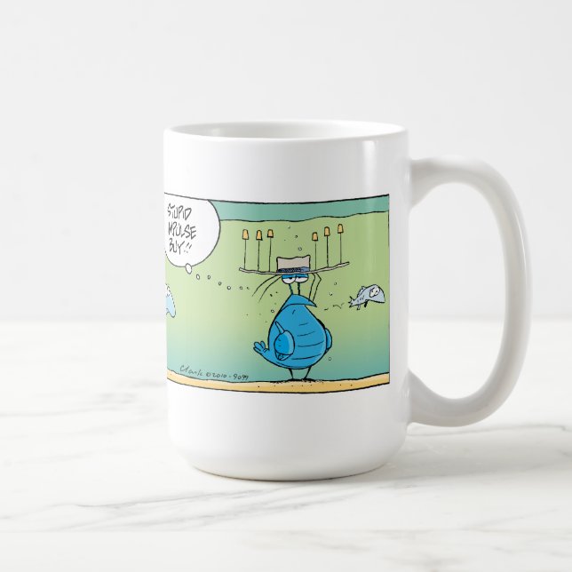 Caneca Bob as lagostas e sua arrolhou o chapéu (Direita)