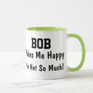 Caneca Bob me faz feliz
