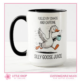 Caneca Bobo Goose Juice Engraçado Personalizado