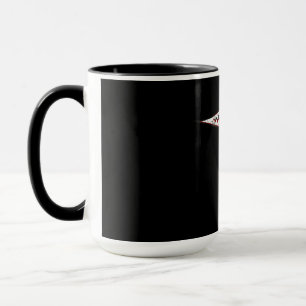 Caneca Boca De Tubarões Voadores - Presentes Para O Love