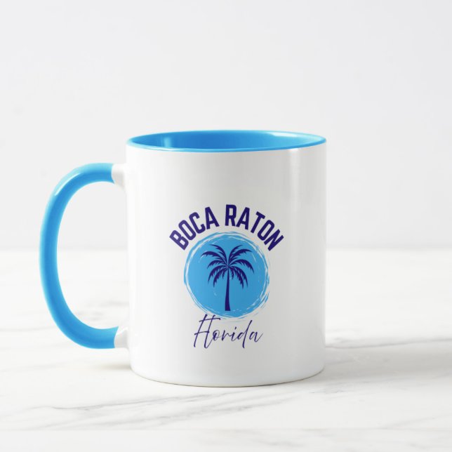 Caneca  Boca Raton Florida Coffee Mug (Esquerda)
