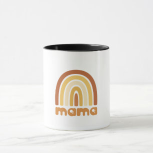 Caneca Boho Arco-Íris Mamãe