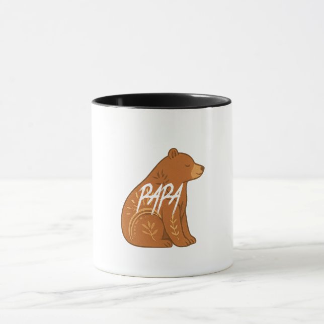 Caneca Boho Bear Papa (Centro)