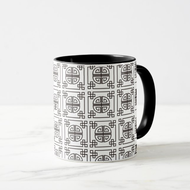 Caneca Boho Bliss Vibrações Espirituais | Presente (Frente Esquerda)
