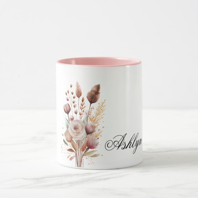 Caneca Boho Blush Floral (Centro)