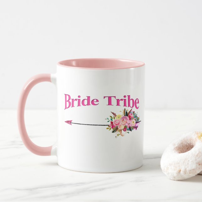 Caneca Boho Bride Tribe (Com Donut)