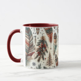 Caneca Boho Christmas