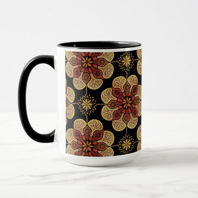 Caneca Boho Mug com azulejo (Esquerda)
