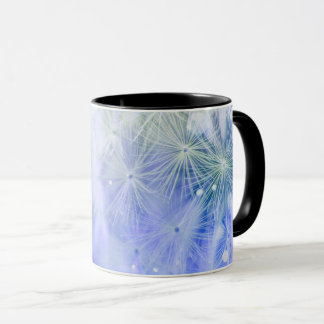 Caneca Bokeh Dandelion - Azul