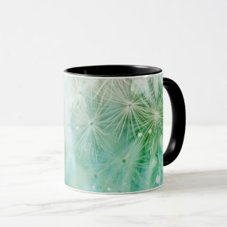 Caneca Bokeh Dandelion - Teal