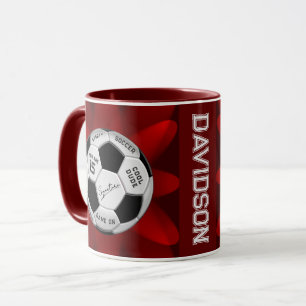 Caneca Bola de Futebol Personalizada de Aniversário    Id