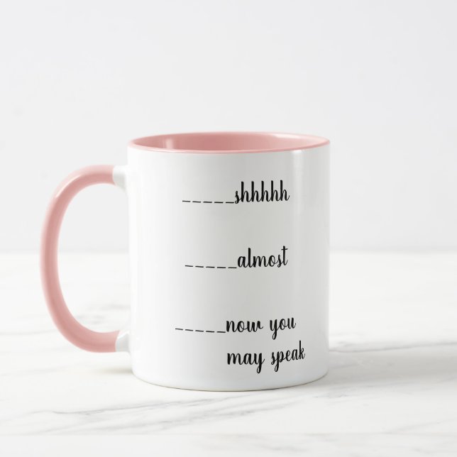 Caneca Bolas de café OCD engraçadas (Esquerda)