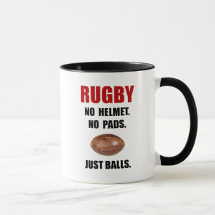 Caneca Bolas de rugby