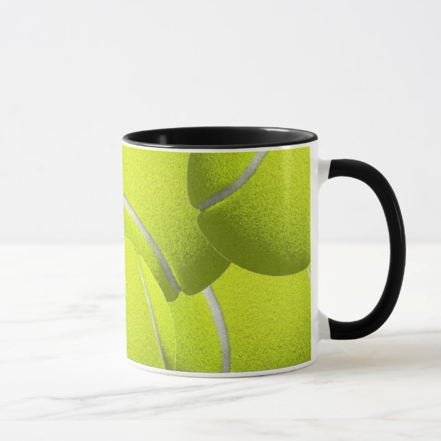 Caneca Bolas de tênis customizáveis (Direita)